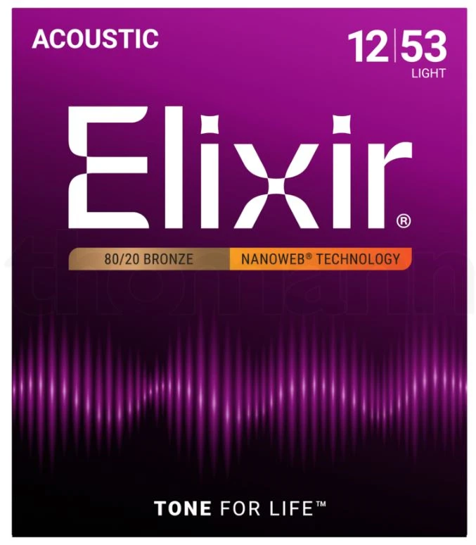Elixir 11052 12-53 80/20 Bronze - NANOWEB